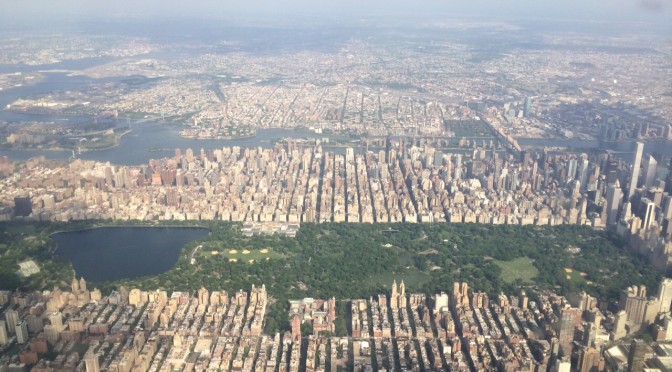 From Here, the City Looks Spotless …