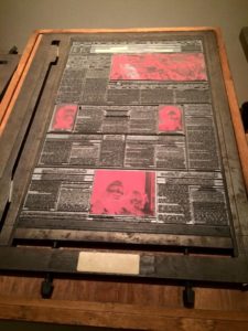 Ink, Hot Lead and Sheet metal